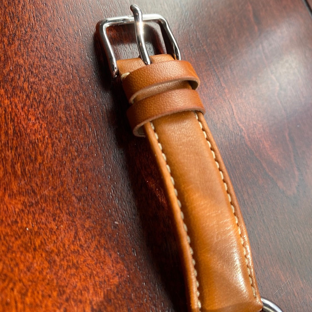 FOSSIL brown leather watch - Picture 3 of 5